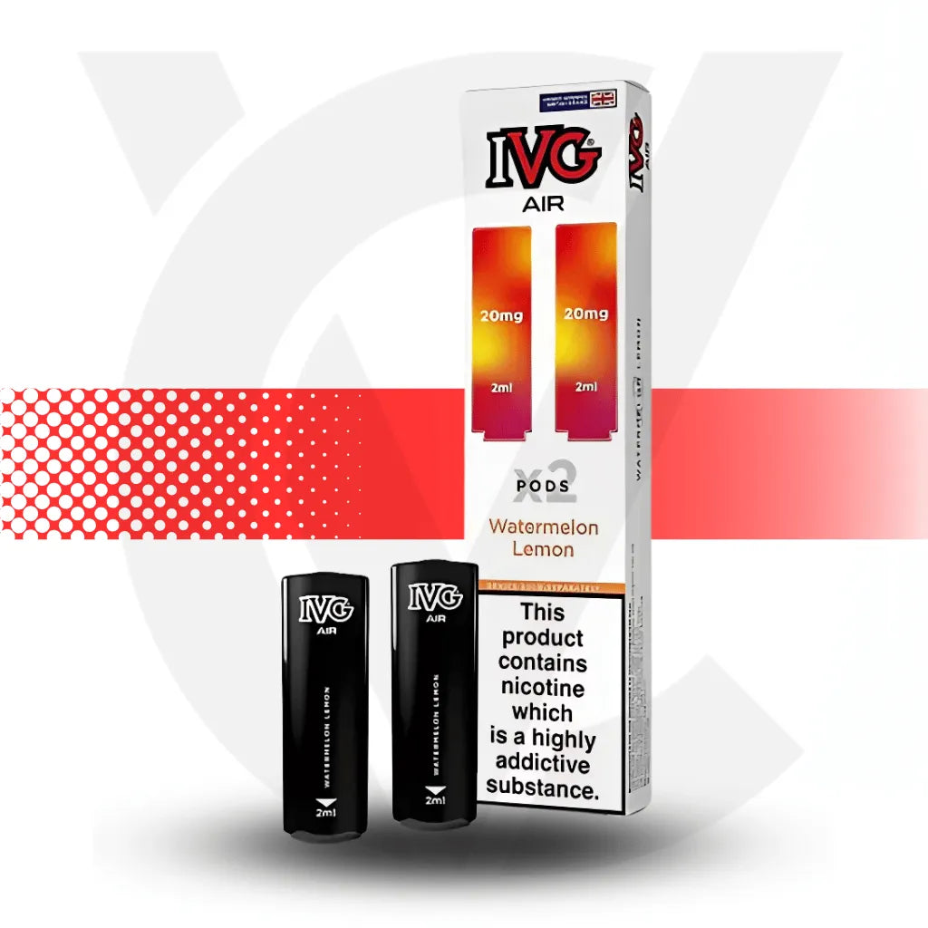 IVG Air Prefilled Pods - Watermelon Lemon | Cloud Vapez UK