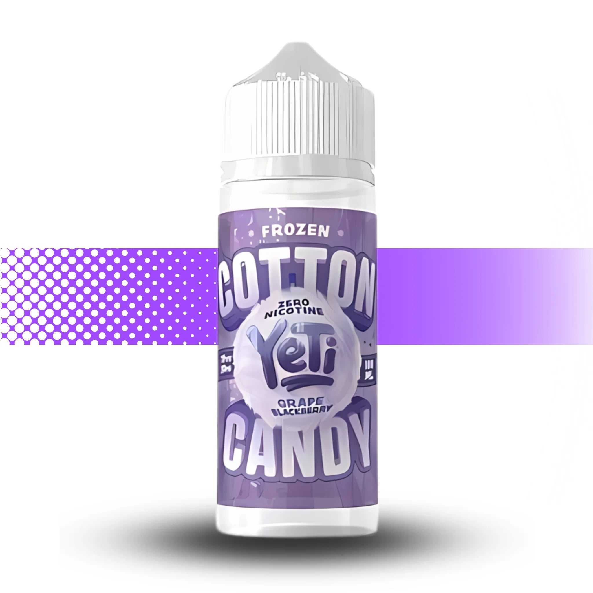 Yeti Frozen Cotton Candy E-Liquid Range - Cloud City UK