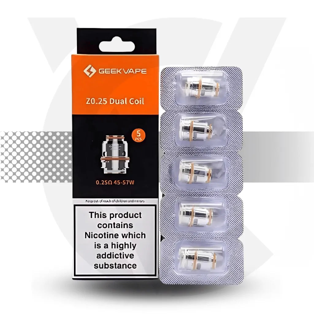Geekvape Z Series Replacement Coils - Z0.25ohm | Cloud Vapez UK
