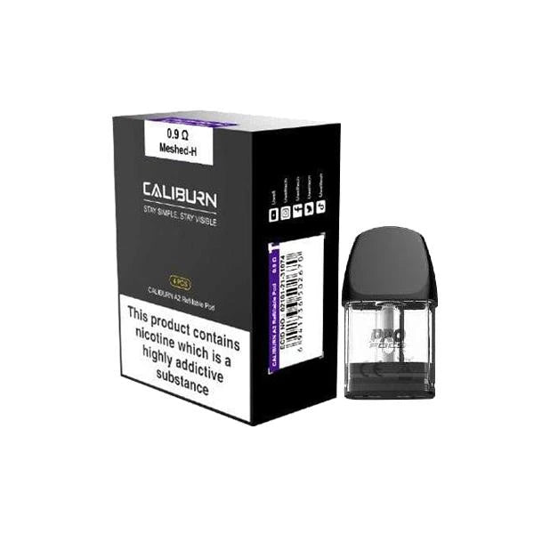 Caliburn A2 Replacement Pod 0.9ohm | Cloud City UK.