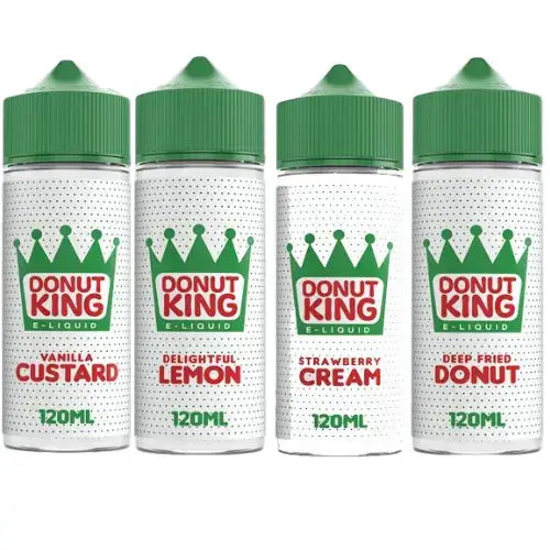 Donut King 100ML E-Liquid Shortfill | Cloud City UK.