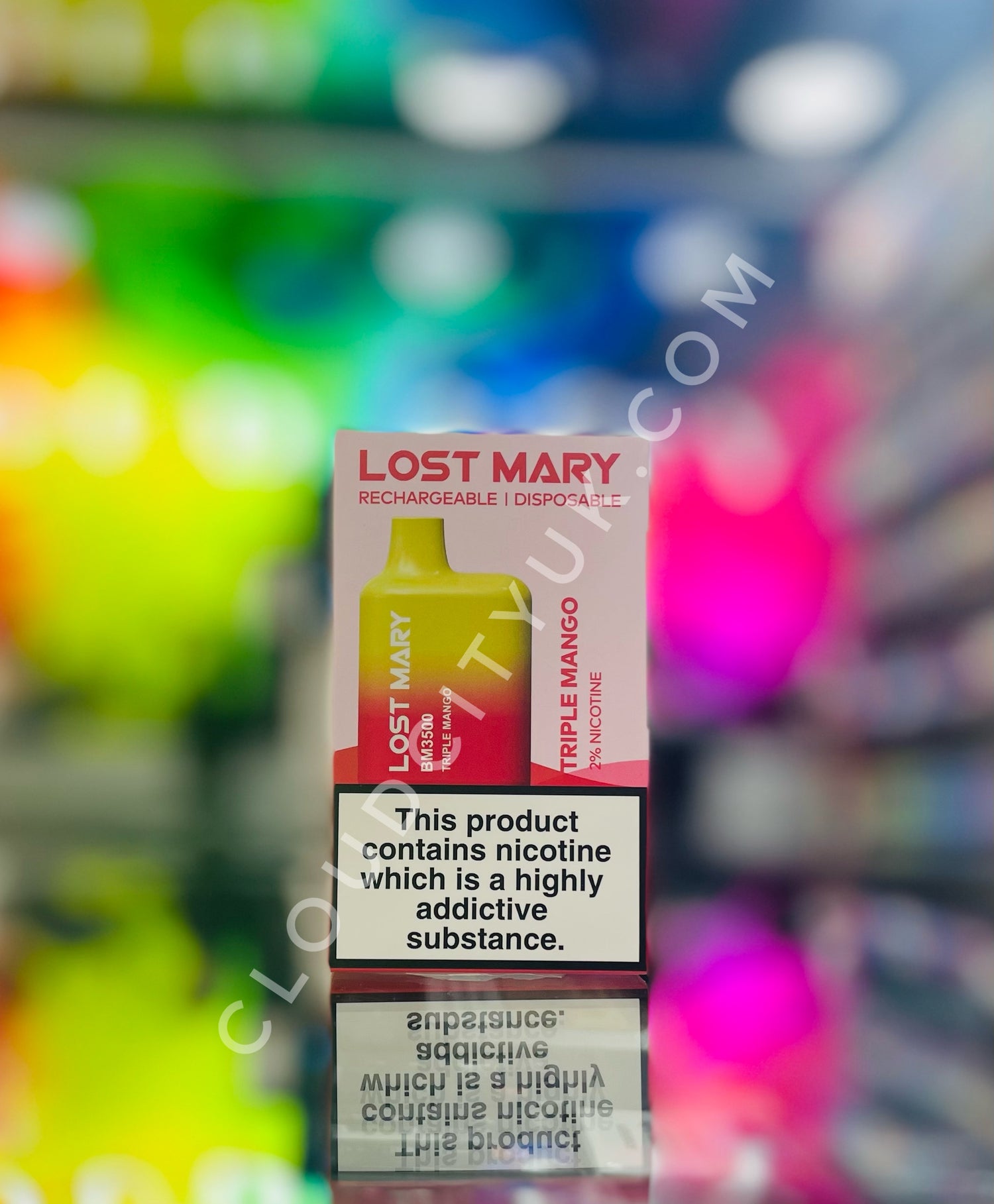 Lost Mary 3500 Disposable Vape Triple Mango | Cloud City UK.