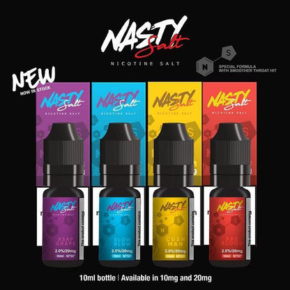 NASTY Juice NASTY Salt 20mg | Cloud City UK.