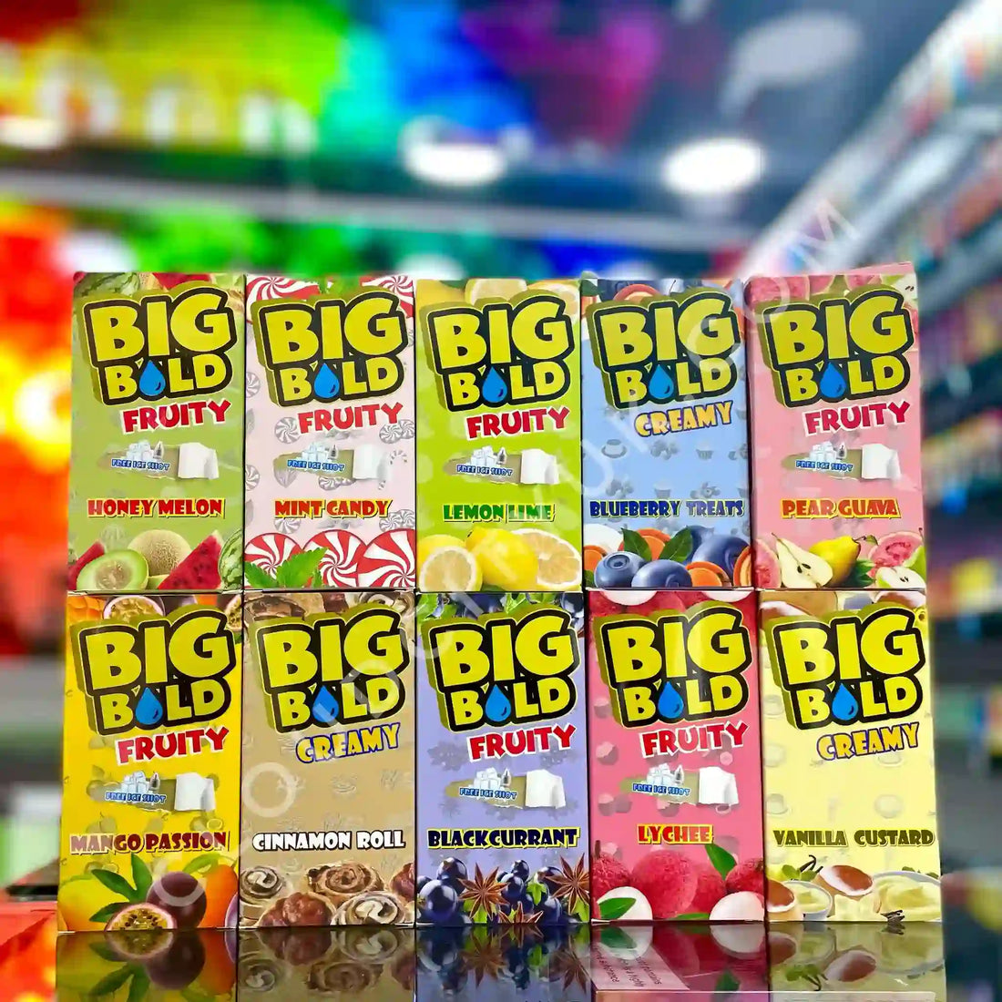 Big Bold 100ML E-Liquid Shortfill  | Cloud City UK.