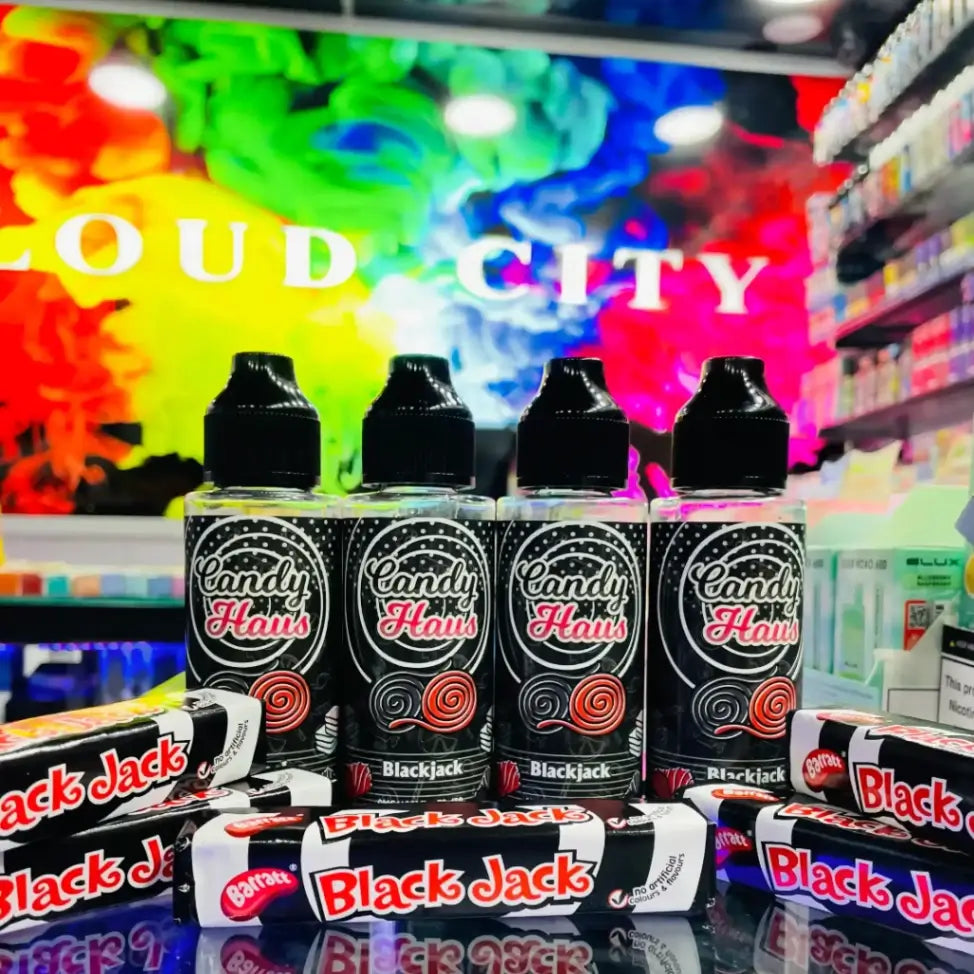 Candy Haus 100ML E-Liquid Shortfill | Cloud City UK.
