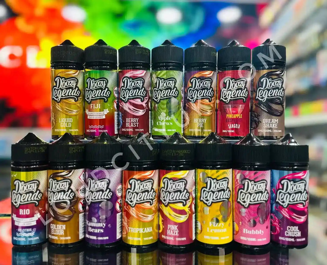 Doozy Legends 100ML E-Liquid Short Fills | Cloud City UK.