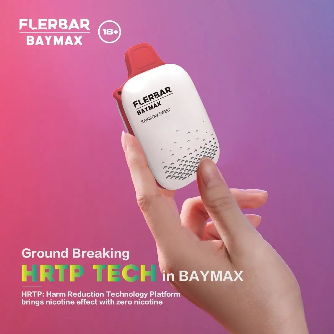 Flerbar Baymax 3500 Puffs Zero Nicotine Disposable Vape | Cloud City UK.
