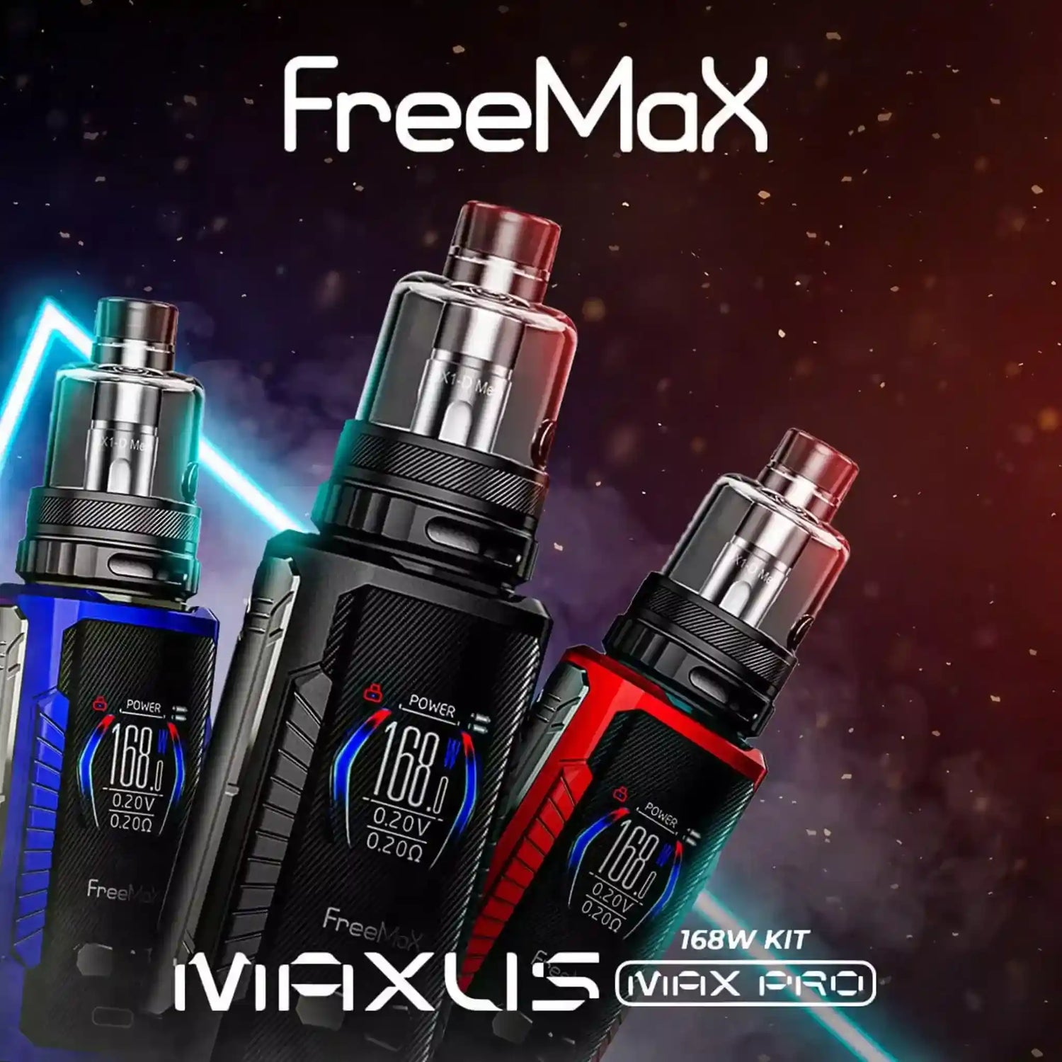 Freemax Maxus Max 168W Pod Vape Kit | Cloud City UK.