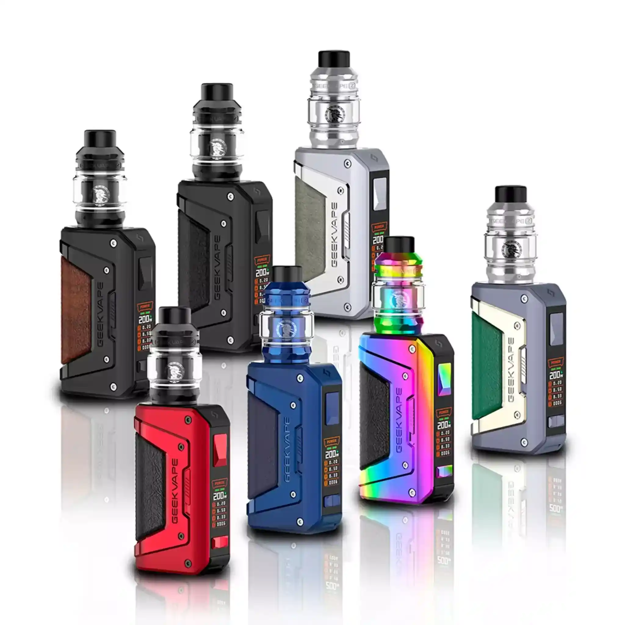 Geek Vape Legend 2 Kit - Aegis L200 Rechargeable Box Mod Vape with 200W Power - Cloud Vapez UK