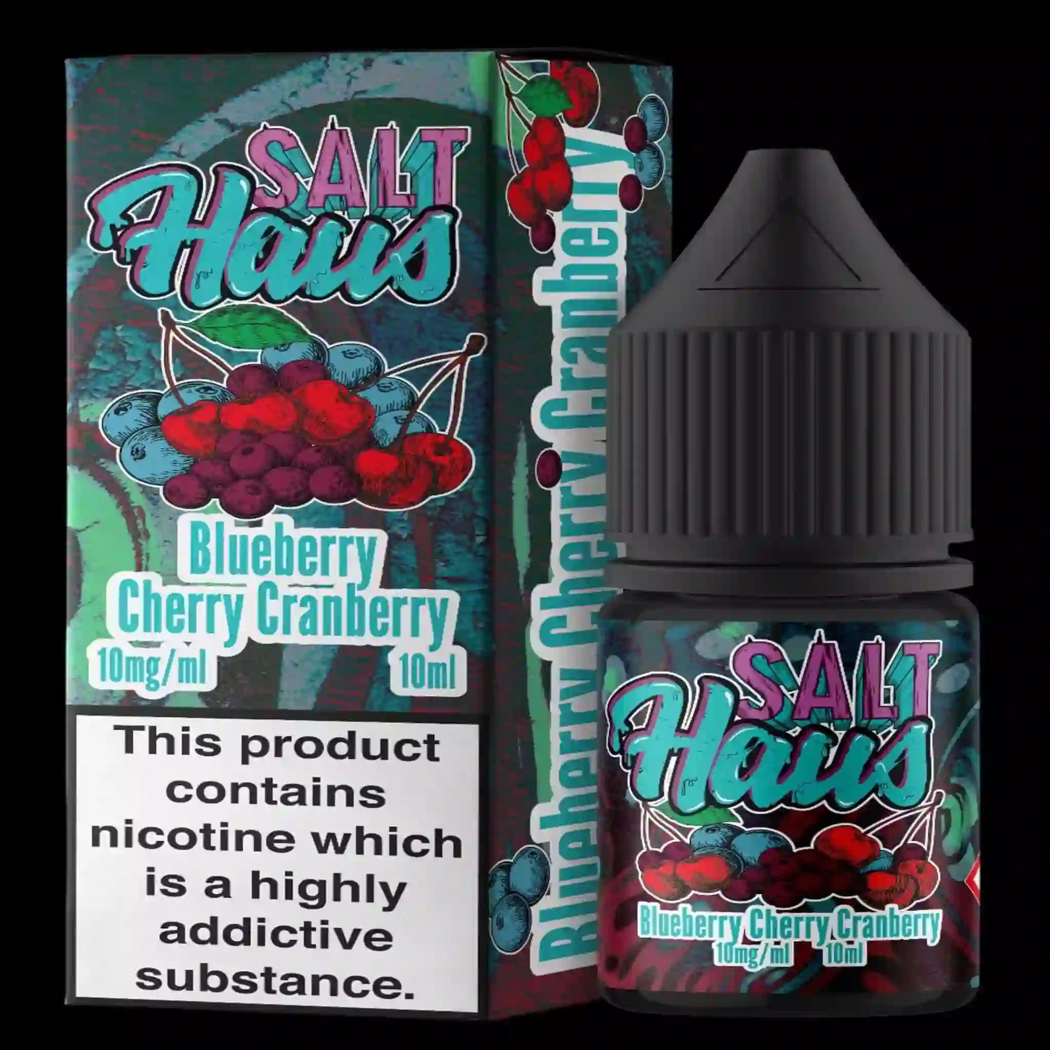 Salt Haus Blueberry Cherry Cranberry Nicotine Salts | Cloud City UK.