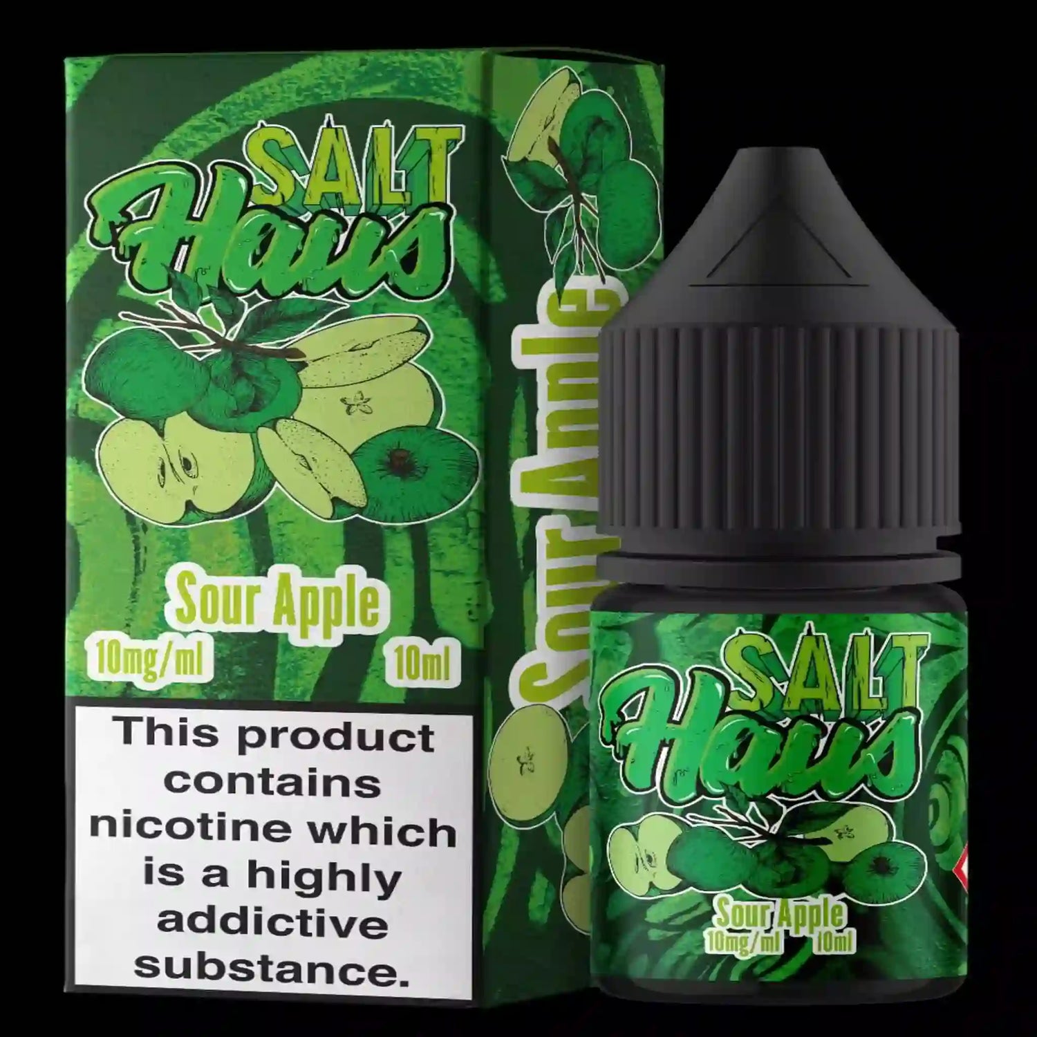 Salt Haus Sour Apple Nicotine Salts | Cloud City UK.