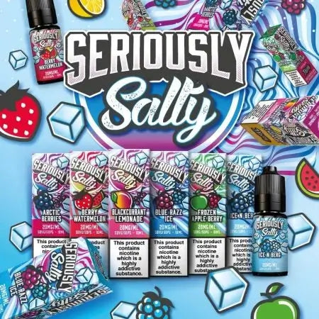 Seriously By Doozy Salty Salts 10MG | Cloud City UK.