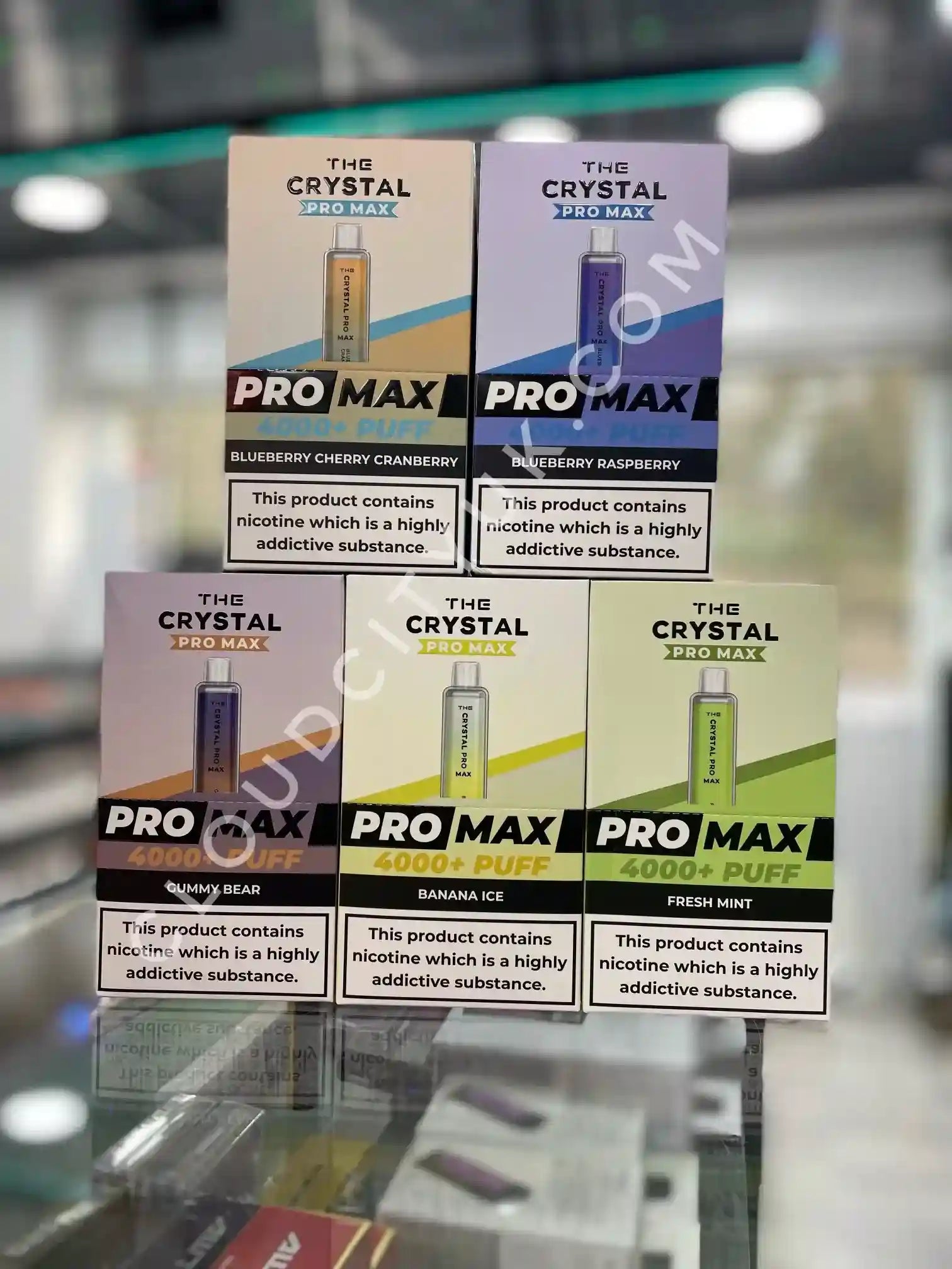 The Crystal ProMax 4000 Disposable Vape  | Cloud City UK.