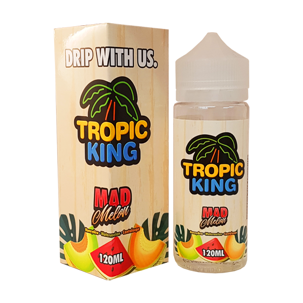Tropic King 100ML Mad Melon | Cloud City UK.