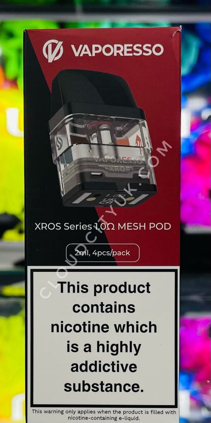 Vaporesso XROS Pods 1.0ohm | Cloud City UK.