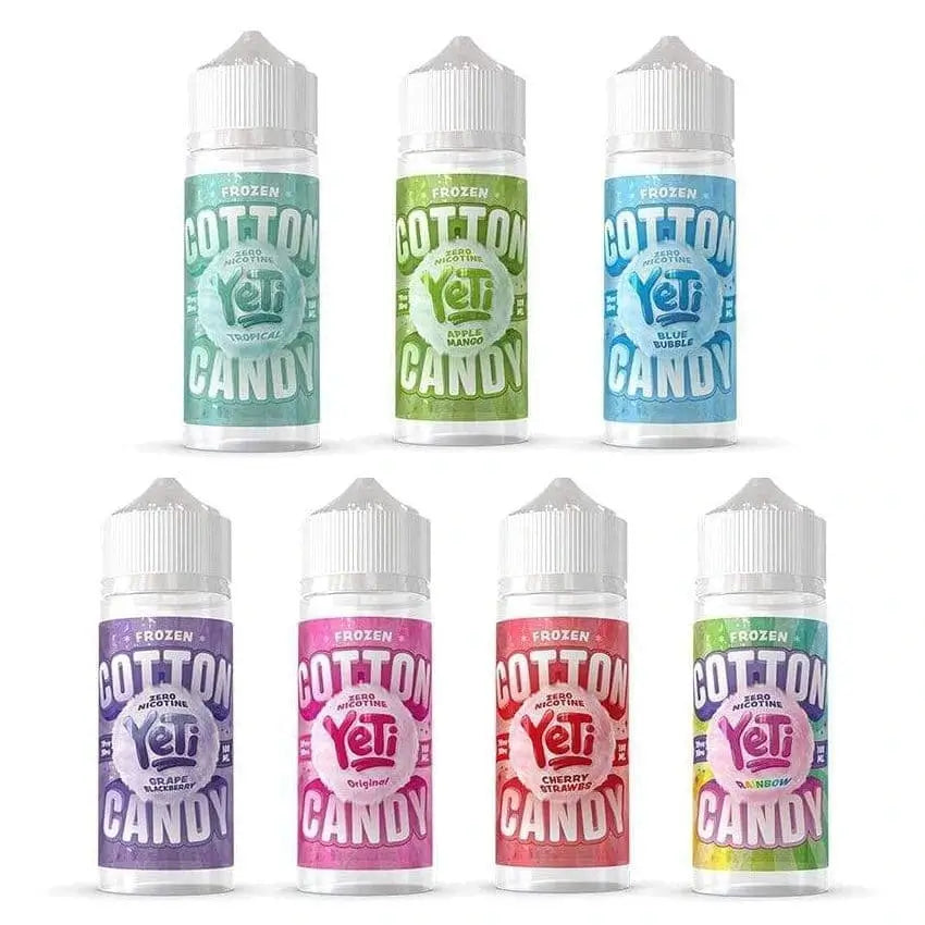 Yeti Frozen Cotton Candy 100ML E-Liquid | Cloud City UK.